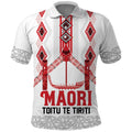 Toitu Te Tiriti Waitangi Polo Shirt White Wharenui House - Aussie Hoodie