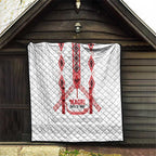 Toitu Te Tiriti Waitangi Quilt White Wharenui House - Aussie Hoodie