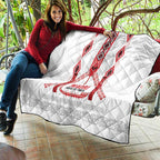 Toitu Te Tiriti Waitangi Quilt White Wharenui House - Aussie Hoodie