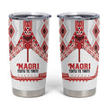Toitu Te Tiriti Waitangi Tumbler Cup White Wharenui House - Aussie Hoodie