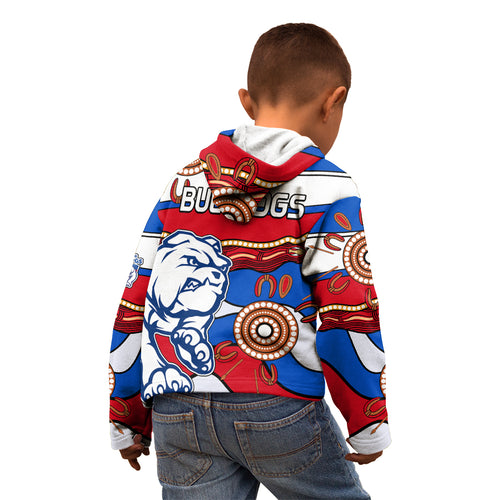 afl-bulldogs-football-kid-hoodie-western-aboriginal-simple-style