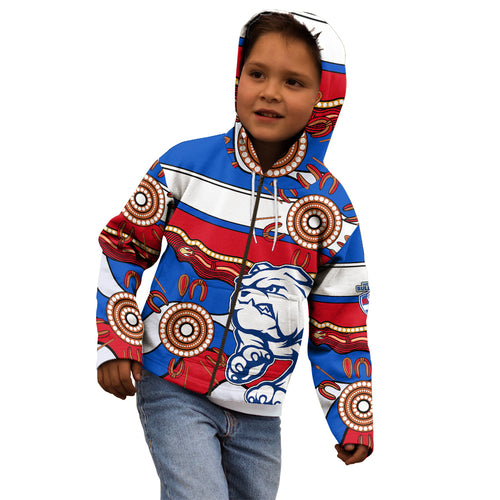 afl-bulldogs-football-kid-hoodie-western-aboriginal-simple-style