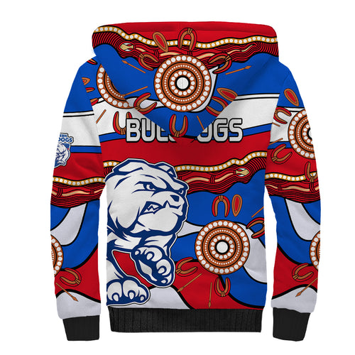 afl-bulldogs-football-sherpa-hoodie-western-aboriginal-simple-style