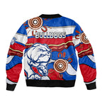 afl-bulldogs-football-sleeve-zip-bomber-jacket-western-aboriginal-simple-style