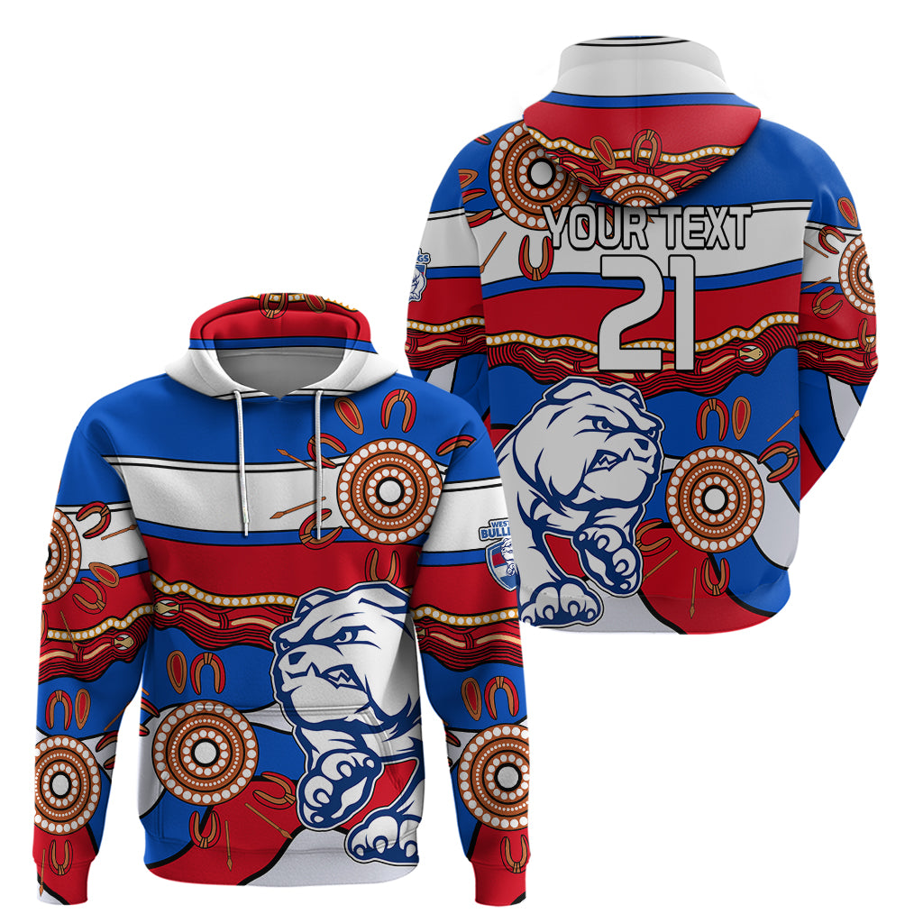 custom-text-and-number-afl-bulldogs-football-hoodie-western-aboriginal-simple-style