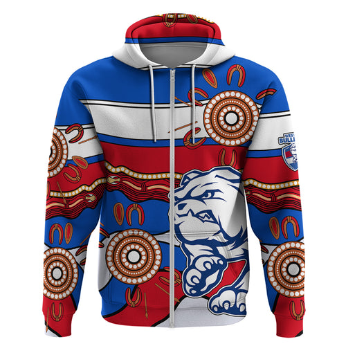 custom-text-and-number-afl-bulldogs-football-hoodie-western-aboriginal-simple-style