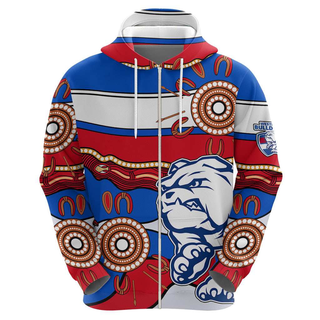 custom-text-and-number-afl-bulldogs-football-hoodie-western-aboriginal-simple-style
