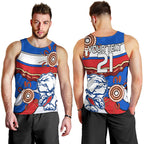 custom-text-and-number-afl-bulldogs-football-men-tank-top-western-aboriginal-simple-style
