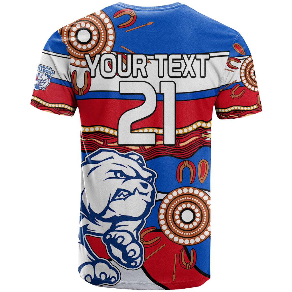 custom-text-and-number-afl-bulldogs-football-t-shirt-western-aboriginal-simple-style