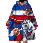 custom-text-and-number-afl-bulldogs-football-wearable-blanket-hoodie-western-aboriginal-simple-style