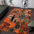 Aboriginal and Torres Strait Islander Children's Day Personalised Area Rug The Next Generation Strong in Culture