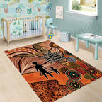 Aboriginal and Torres Strait Islander Children's Day Personalised Area Rug The Next Generation Strong in Culture