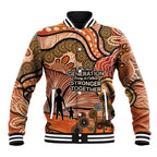 Aboriginal and Torres Strait Islander Children's Day Personalised Baseball Jacket The Next Generation Strong in Culture