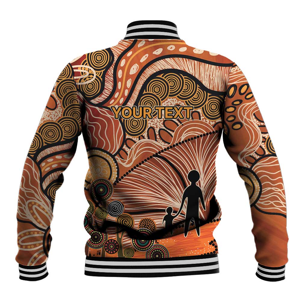 Aboriginal and Torres Strait Islander Children's Day Personalised Baseball Jacket The Next Generation Strong in Culture