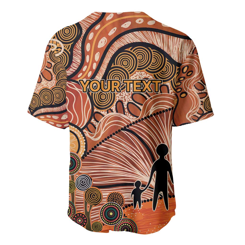 Aboriginal and Torres Strait Islander Children's Day Personalised Baseball Jersey The Next Generation Strong in Culture