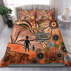 Aboriginal and Torres Strait Islander Children's Day Personalised Bedding Set The Next Generation Strong in Culture