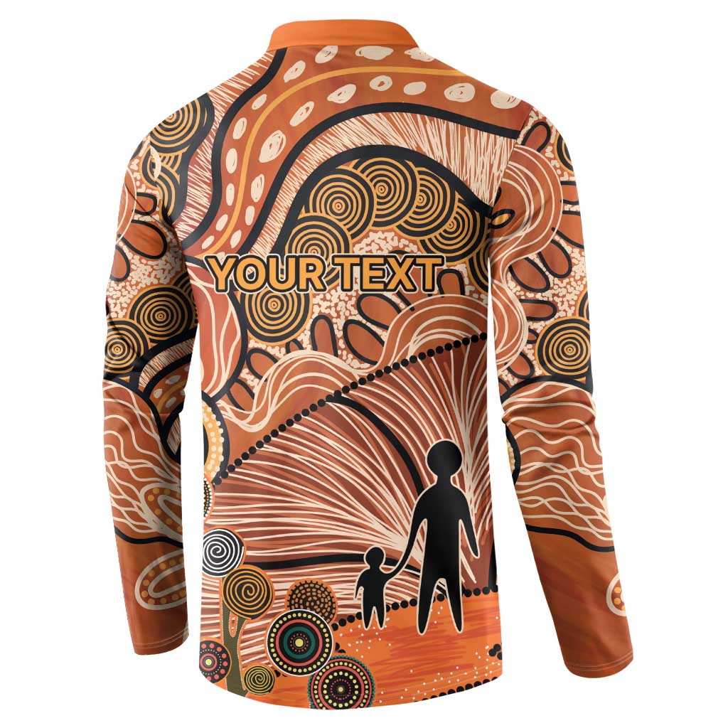 Aboriginal and Torres Strait Islander Children's Day Personalised Button Sweatshirt The Next Generation Strong in Culture