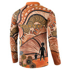 Aboriginal and Torres Strait Islander Children's Day Personalised Button Sweatshirt The Next Generation Strong in Culture