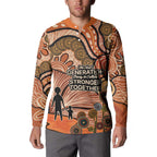 Aboriginal and Torres Strait Islander Children's Day Personalised Button Sweatshirt The Next Generation Strong in Culture