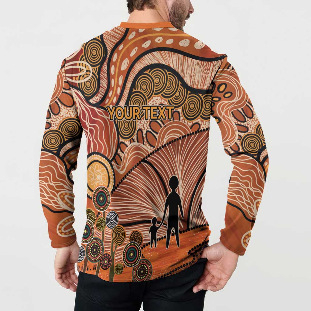 Aboriginal and Torres Strait Islander Children's Day Personalised Button Sweatshirt The Next Generation Strong in Culture