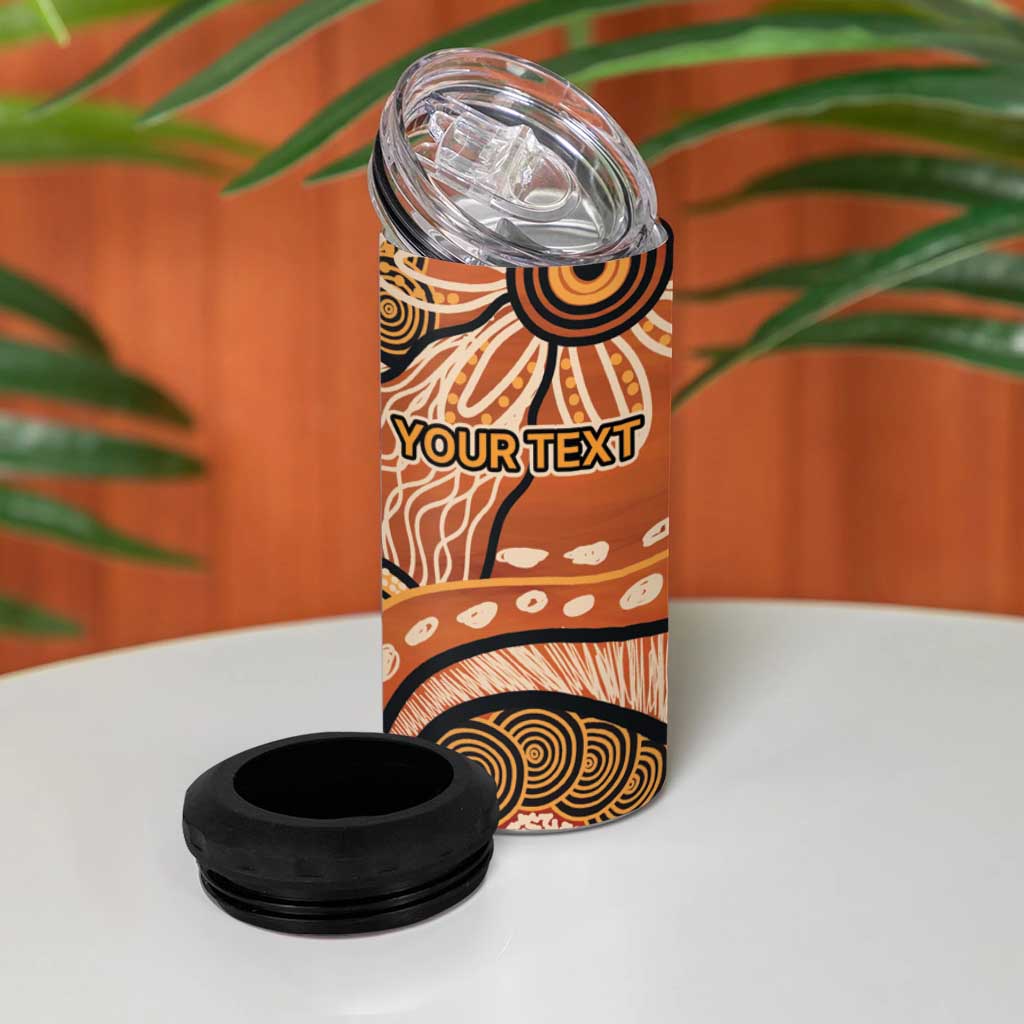 Aboriginal and Torres Strait Islander Children's Day Personalised 4 in 1 Can Cooler Tumbler The Next Generation Strong in Culture