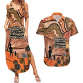 Aboriginal and Torres Strait Islander Children's Day Personalised Couples Matching Summer Maxi Dress and Hawaiian Shirt The Next Generation Strong in Culture
