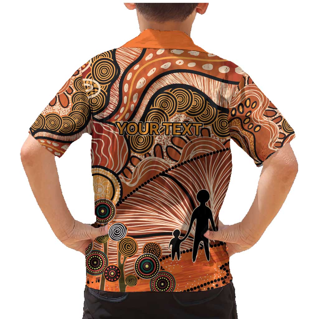 Aboriginal and Torres Strait Islander Children's Day Personalised Family Matching Mermaid Dress and Hawaiian Shirt The Next Generation Strong in Culture