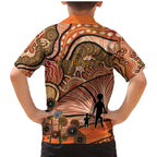 Aboriginal and Torres Strait Islander Children's Day Personalised Family Matching Mermaid Dress and Hawaiian Shirt The Next Generation Strong in Culture