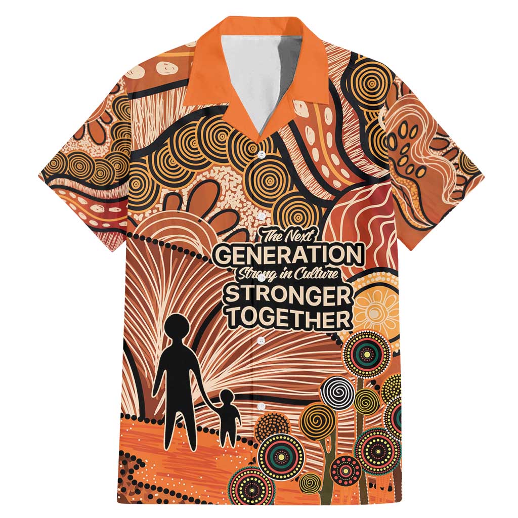 Aboriginal and Torres Strait Islander Children's Day Personalised Family Matching Mermaid Dress and Hawaiian Shirt The Next Generation Strong in Culture