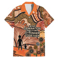 Aboriginal and Torres Strait Islander Children's Day Personalised Family Matching Mermaid Dress and Hawaiian Shirt The Next Generation Strong in Culture
