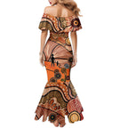 Aboriginal and Torres Strait Islander Children's Day Personalised Family Matching Mermaid Dress and Hawaiian Shirt The Next Generation Strong in Culture