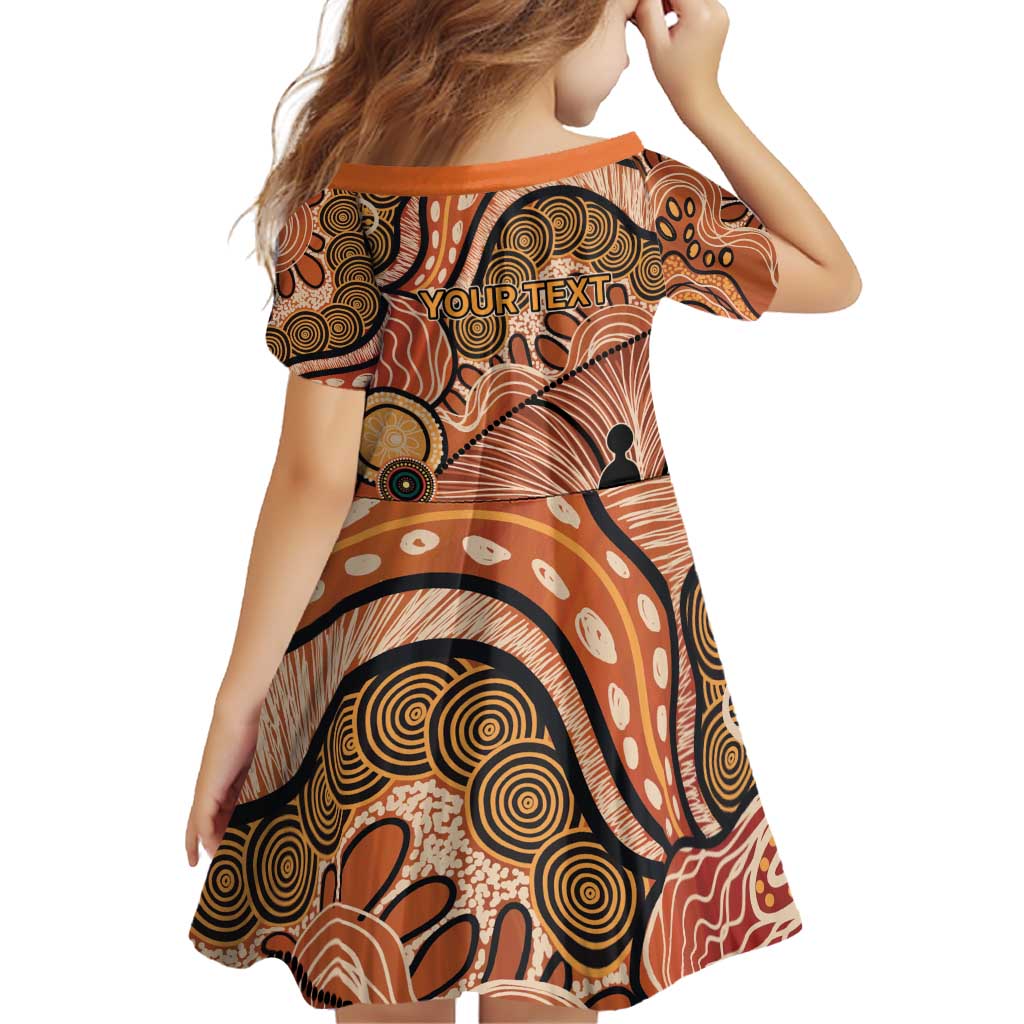 Aboriginal and Torres Strait Islander Children's Day Personalised Family Matching Off Shoulder Short Dress and Hawaiian Shirt The Next Generation Strong in Culture