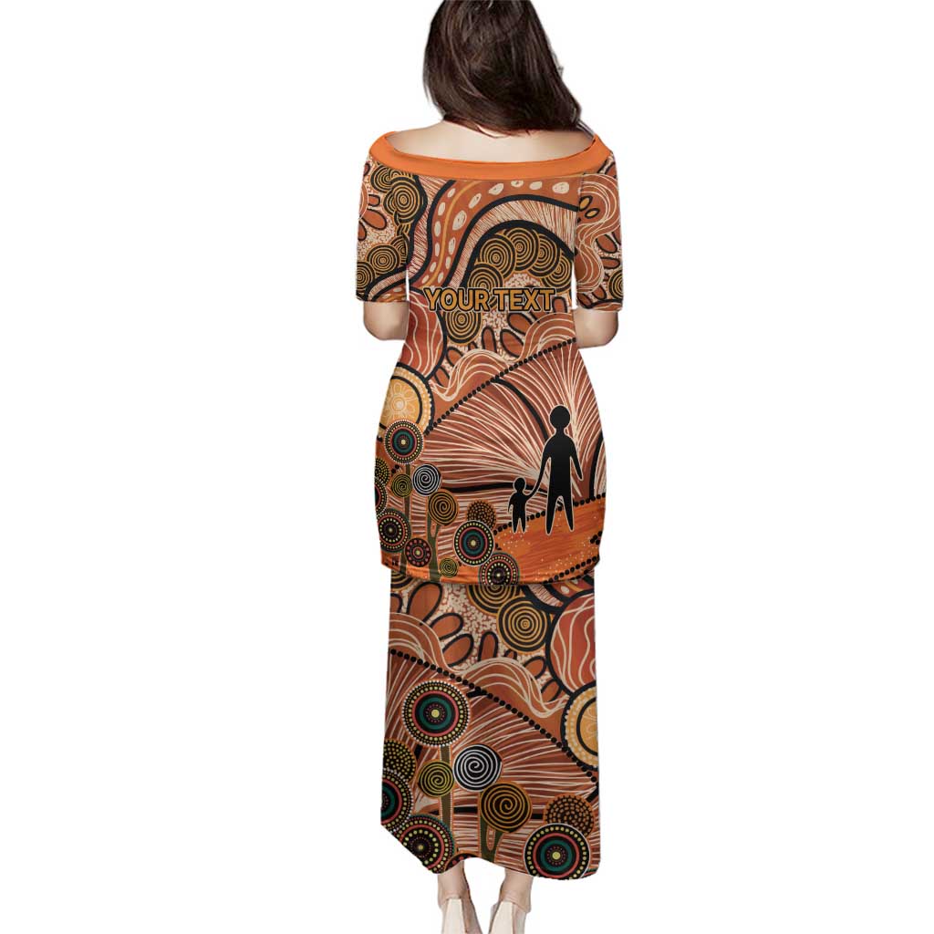 Aboriginal and Torres Strait Islander Children's Day Personalised Family Matching Puletasi and Hawaiian Shirt The Next Generation Strong in Culture