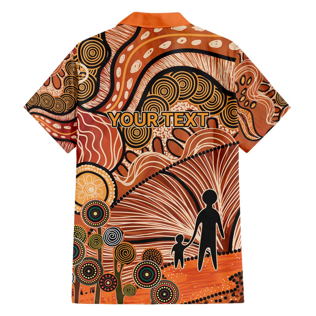 Aboriginal and Torres Strait Islander Children's Day Personalised Family Matching Short Sleeve Bodycon Dress and Hawaiian Shirt The Next Generation Strong in Culture