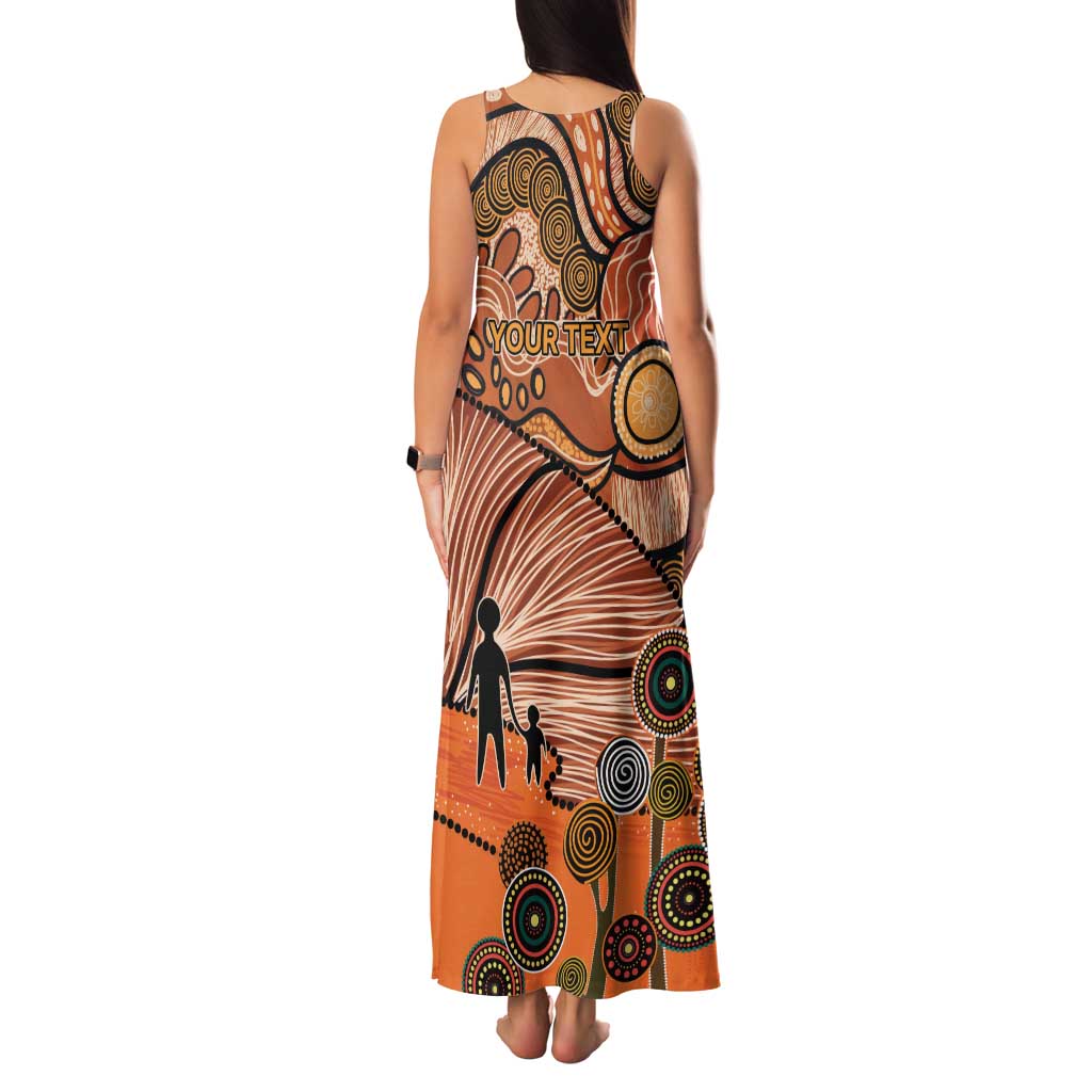 Aboriginal and Torres Strait Islander Children's Day Personalised Family Matching Tank Maxi Dress and Hawaiian Shirt The Next Generation Strong in Culture