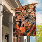 Aboriginal and Torres Strait Islander Children's Day Personalised Garden Flag The Next Generation Strong in Culture