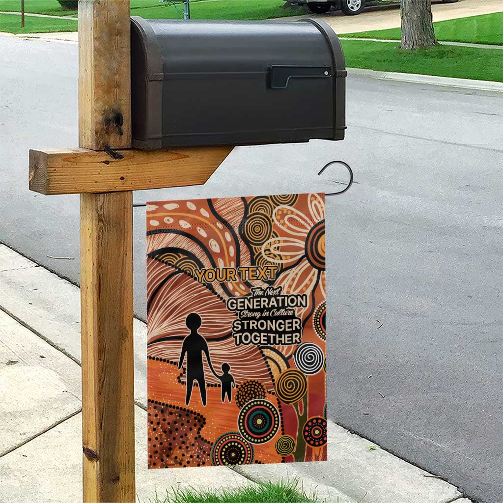 Aboriginal and Torres Strait Islander Children's Day Personalised Garden Flag The Next Generation Strong in Culture