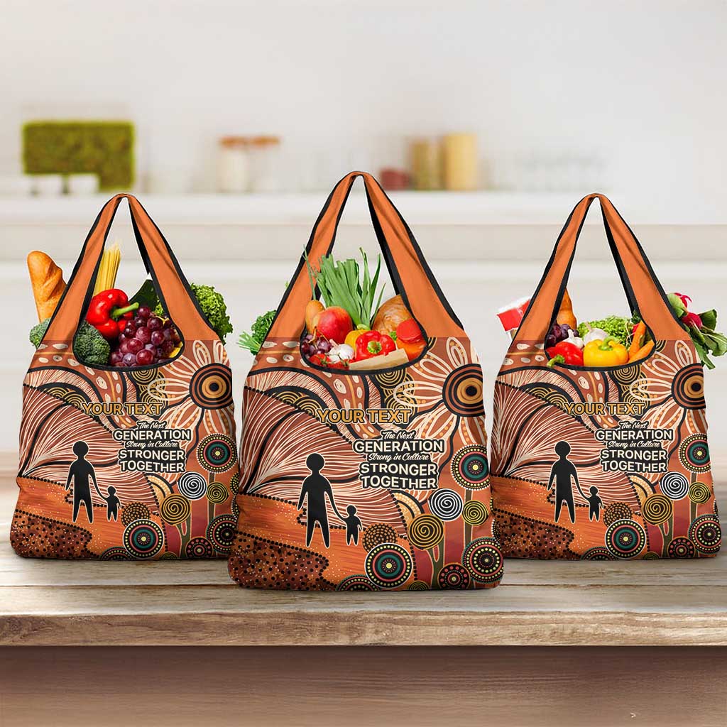 Aboriginal and Torres Strait Islander Children's Day Personalised Grocery Bag The Next Generation Strong in Culture