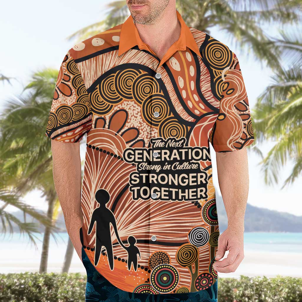 Aboriginal and Torres Strait Islander Children's Day Personalised Hawaiian Shirt The Next Generation Strong in Culture