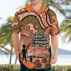 Aboriginal and Torres Strait Islander Children's Day Personalised Hawaiian Shirt The Next Generation Strong in Culture
