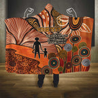 Aboriginal and Torres Strait Islander Children's Day Personalised Hooded Blanket The Next Generation Strong in Culture