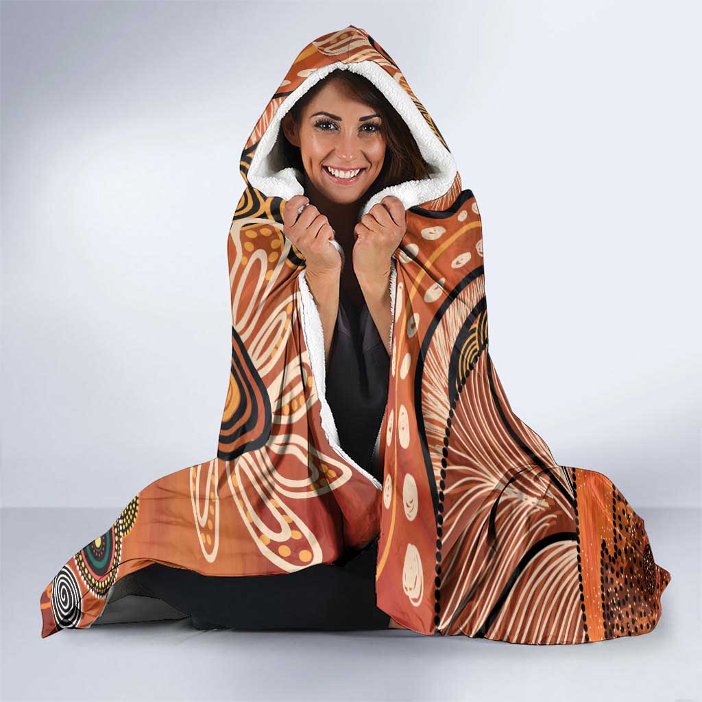 Aboriginal and Torres Strait Islander Children's Day Personalised Hooded Blanket The Next Generation Strong in Culture