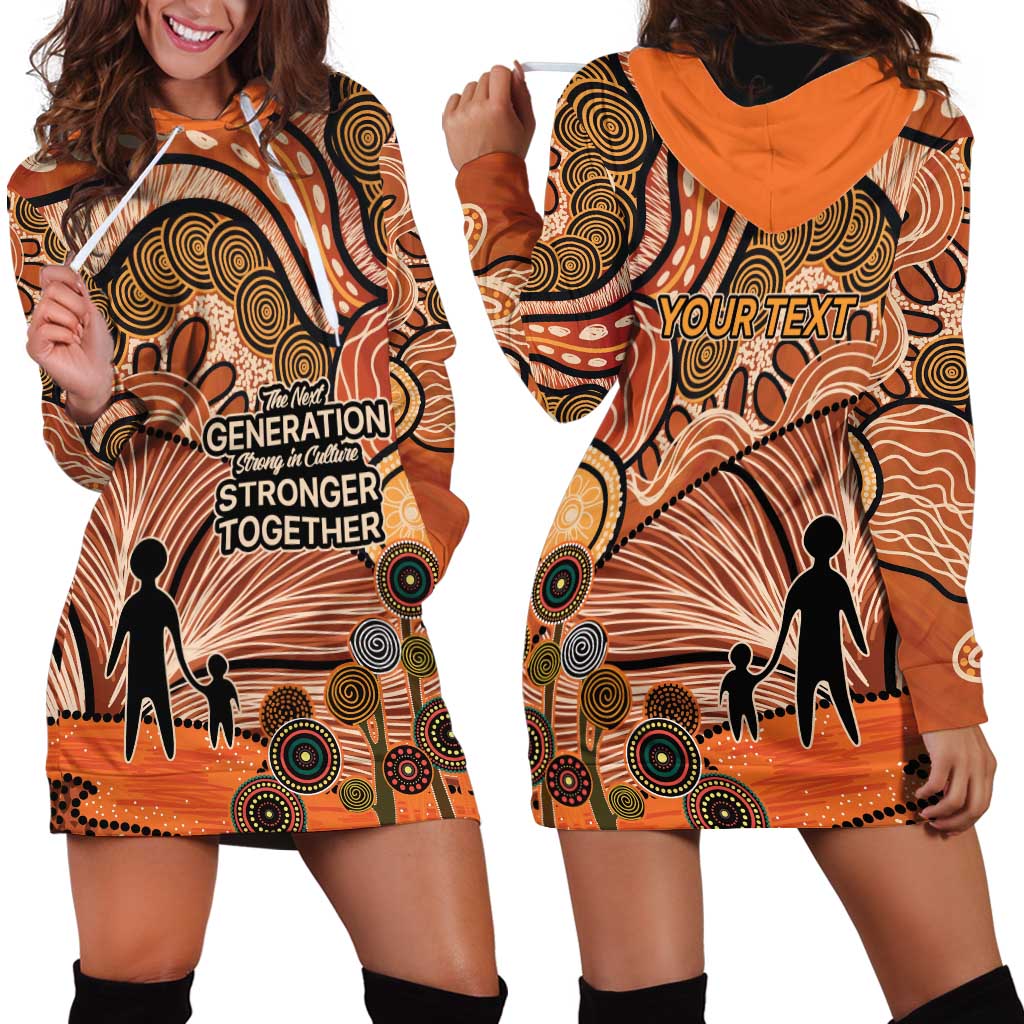 Aboriginal and Torres Strait Islander Children's Day Personalised Hoodie Dress The Next Generation Strong in Culture