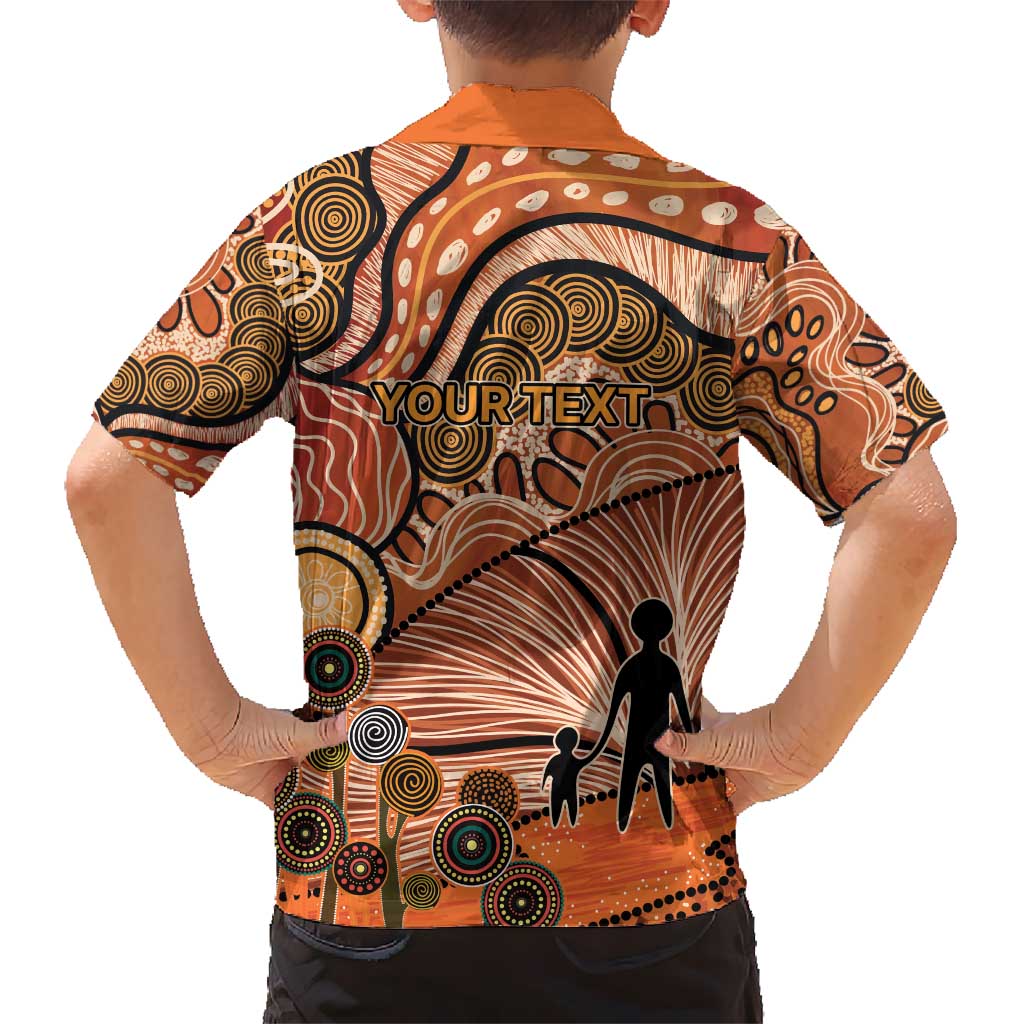 Aboriginal and Torres Strait Islander Children's Day Personalised Kid Hawaiian Shirt The Next Generation Strong in Culture
