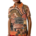 Aboriginal and Torres Strait Islander Children's Day Personalised Kid Polo Shirt The Next Generation Strong in Culture