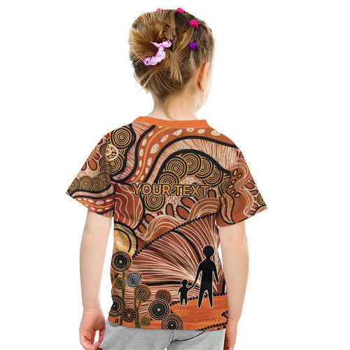 Aboriginal and Torres Strait Islander Children's Day Personalised Kid T Shirt The Next Generation Strong in Culture