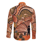 Aboriginal and Torres Strait Islander Children's Day Personalised Long Sleeve Button Shirt The Next Generation Strong in Culture