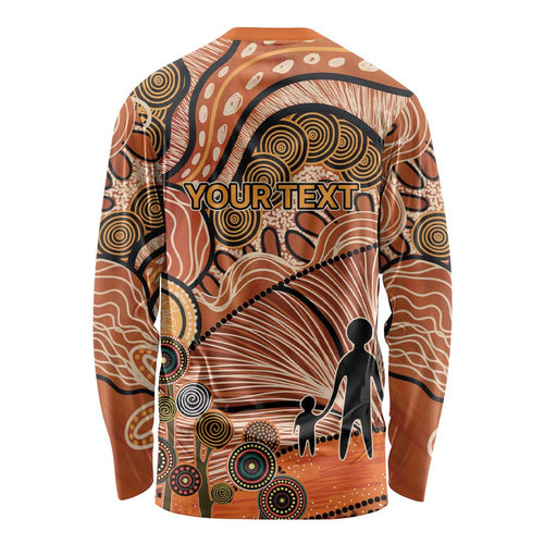 Aboriginal and Torres Strait Islander Children's Day Personalised Long Sleeve Shirt The Next Generation Strong in Culture