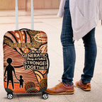 Aboriginal and Torres Strait Islander Children's Day Personalised Luggage Cover The Next Generation Strong in Culture