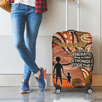 Aboriginal and Torres Strait Islander Children's Day Personalised Luggage Cover The Next Generation Strong in Culture